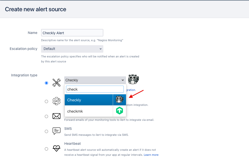 ilert integration step 2